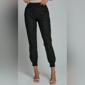 7 Diamonds Women's Infinity Black Jogger Pants